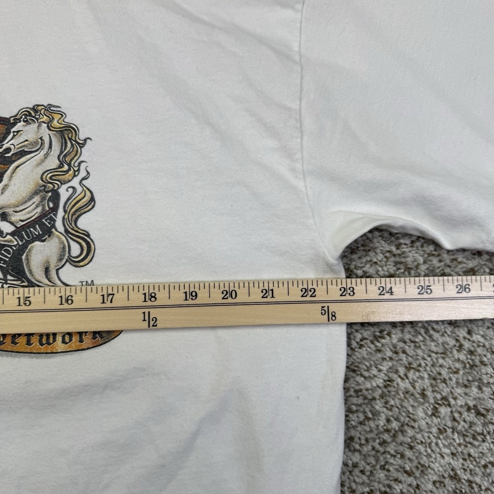 Vintage Holy Land Experience Shirt Mens XL White Orlando Graphic Tee Hanes Beefy - Picture 7 of 16